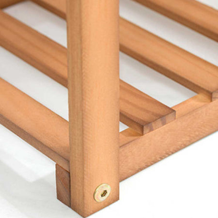 Scaffale Libreria Porta Piante in legno bambù 62x25 H 103 cm Funzionale ed Elegante