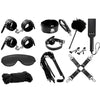 Kit Bondage BDSM Set da 11 Colore Nero
