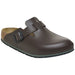 Sabot uomo Birkenstock Boston Pro marrone in pelle 1026187
