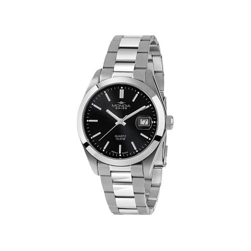 MONDIA Orologio Uomo Mondia ms-212-ss-03bk-oy 40 mm da uomo