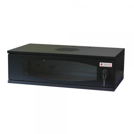 Armadio Rack 19'' a Muro 3U prof. 320 Nero Assemblato
