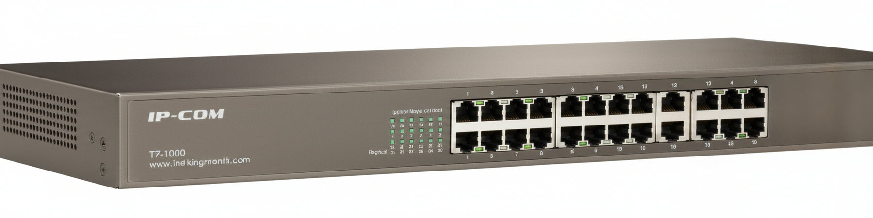 IP-COM F1024 24-Port Fast Ethernet Rackmount Switch
