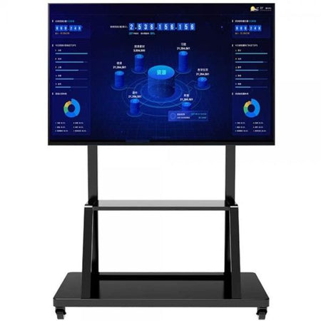 Supporto a Pavimento con Mensola per TV LCD/LED/Plasma 55-100''