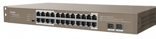 Switch Unmanaged 24 Porte PoE 100/1000 + 2SFP 410W