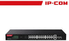 IP-COM 26GE+2SFP Ethernet Unmanaged Switch With 24-Port PoE - G1128P-24-410W