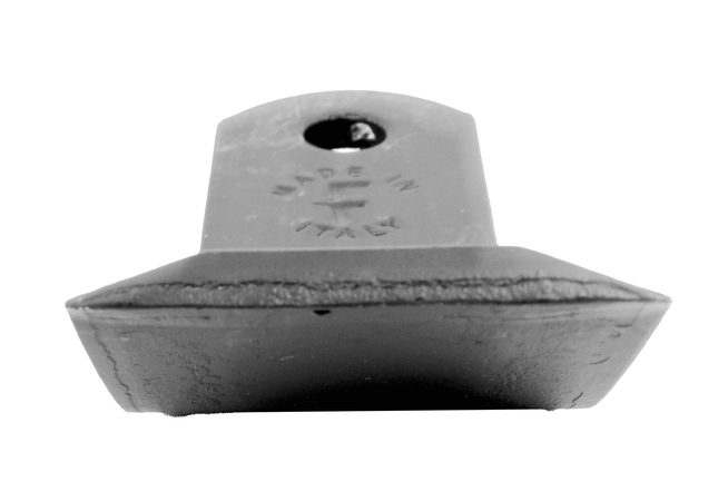 Coltello a Y altezza 40mm lunghezza 130mm adattabile Ferri