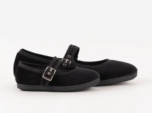 Ballerine in velluto dal 24al 34 Victoria