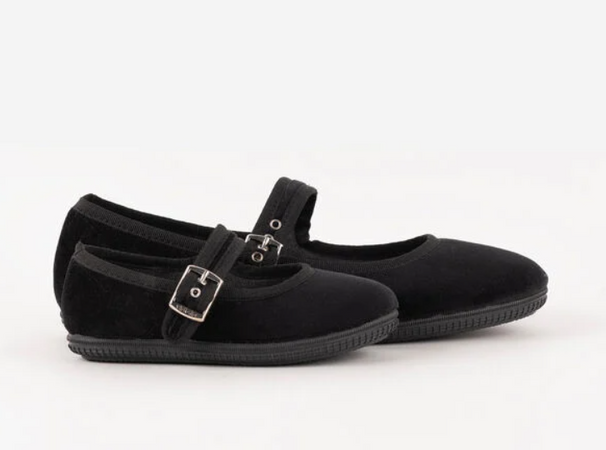 Ballerine in velluto dal 24al 34 Victoria