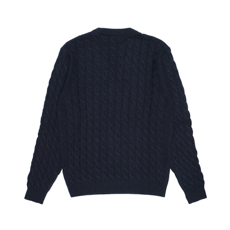 WOOL &amp; CO Maglia Uomo Wool &amp; Co Girocollo Trecce da uomo