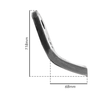 Coltello a Y altezza 68mm lunghezza 118mm adattabile Hermes.
