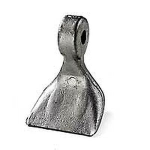 Mazza trincia lunghezza 94mm larghezza 75mm attacco 22mm con foro Ø 16,5mm