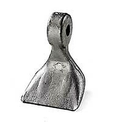 Mazza trincia lunghezza 94mm larghezza 75mm attacco 22mm con foro Ø 16,5mm