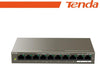 Tenda Switch 102W 8 porte PoE10/100Mbps + 2 Gb - TEF1110P-8-102W