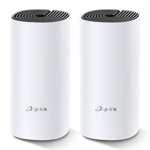 Sistema Wi-Fi Deco M4 AC1200 Dual-band (2.4 GHz / 5 GHz) Gigabit Ethernet Colore Nero e Bianco