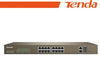 Tenda Switch PoE Web Smart 16 Porte 10/100+2Gb+2SFP - TEF1218P-16-250W