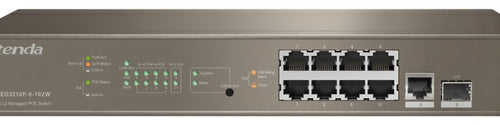 Switch Tenda L3 Managed PoE 8-porte 10/100/1000 - G5310P