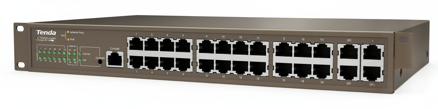 Switch L3 Managed PoE 24 porte Gigabit + 4 SFP 410w