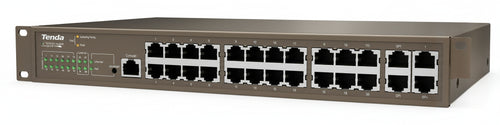Switch L3 Managed PoE 24 porte Gigabit + 4 SFP 410w