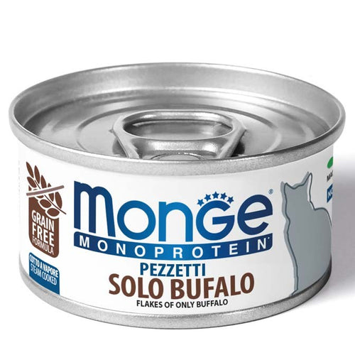Monge Monoprotein gusto Bufalo per Gatti Adulti 80gr