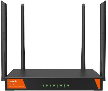 Tenda W15E 1200Mbps smart Router WiFi 11ac Internet cafe
