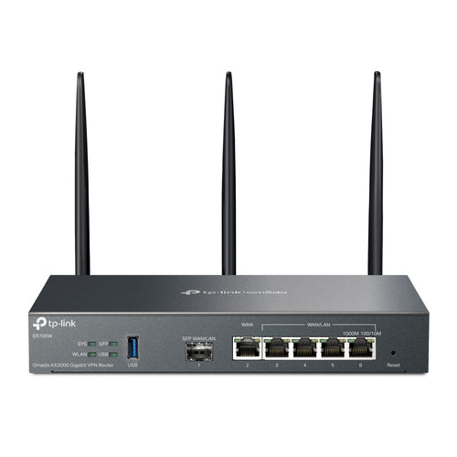 Omada Router VPN Multi WAN - Wi-Fi 6 AX3000 - ER706W