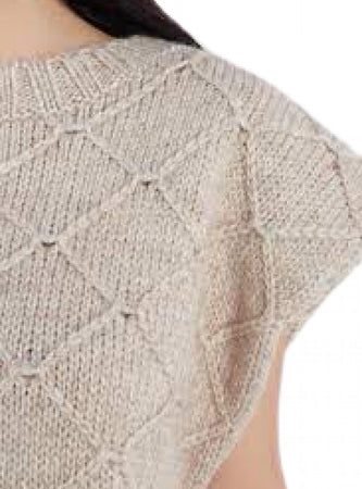 BEATRICE B 22FA9028ROLL MAGLIA - . - beige da donna
