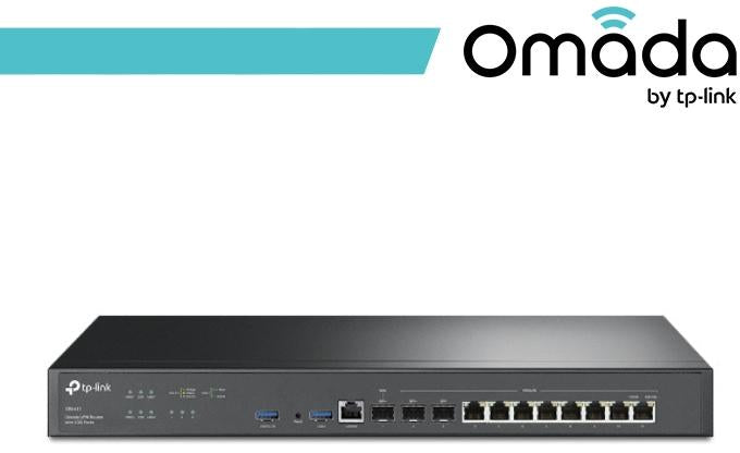 Omada Router VPN Multi-WAN con Porte 10G - ER8411