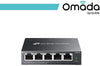 Omada Switch Easy Managed 5 porte Gigabit con 4 porte PoE+ - ES205GP