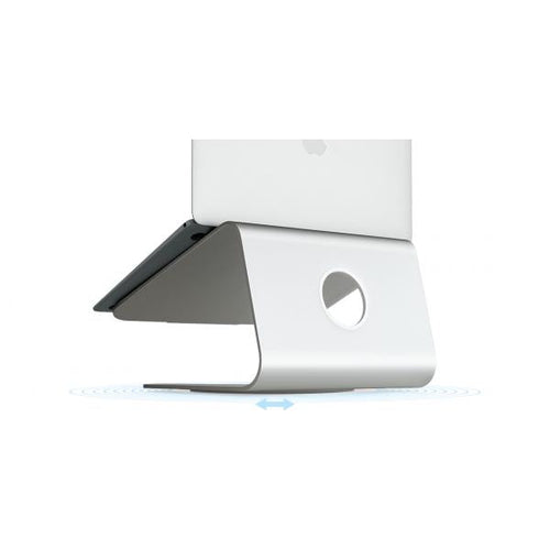 mStand360 Laptop Stand, Silver - w/ Swivel Base - Warranty: 24M