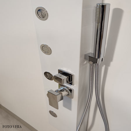 Colonna Doccia Idromassaggio Bianca| Smeralda