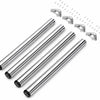 Gambe tonde in Acciaio per tavoli in legno H 710