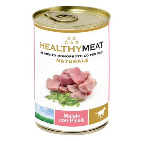 VBB HealtyMeat Monoproteico gusto Maiale con Piselli per Cani Adulti 400gr