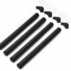 Gambe tonde in Acciaio per tavoli in legno H 710