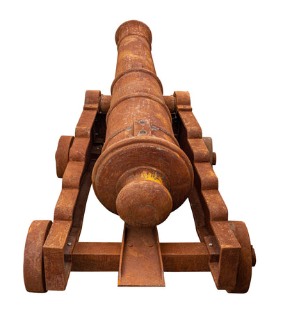 Biscottini Fedele riproduzione di cannone d'epoca in fusione di ghisa L215XPR95H80