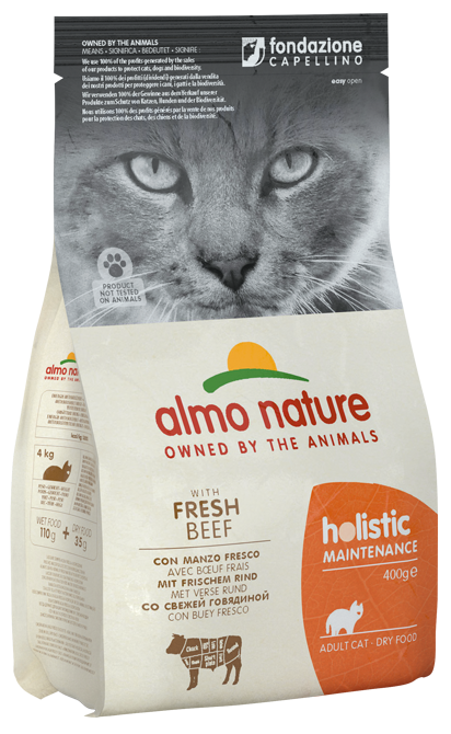 Almo Nature Holistic Maintenance gusto Manzo per Gatti Adulti