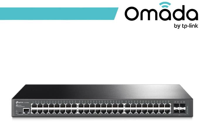 Omada Switch Managed L2 48 Porte Gigabit e 4 slot SFP