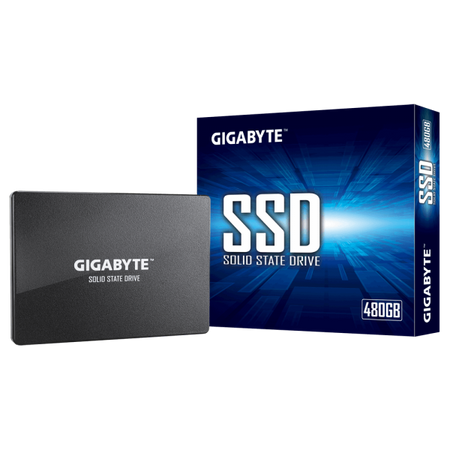 Hard disk SSD Gigabyte GSTFS31480GNTD - 2.5" - 480 Gb - SATA3 Stato Solido - Lettura 550MB/S, Scrittura 480MB/S