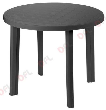 TAVOLO TONDO DA 90 CM IN POLIPROPILENE BARBADOS ARREDO GIARDINO