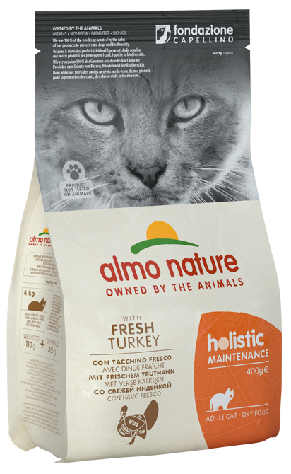 Almo Nature Holistic Maintenance gusto Tacchino per Gatti Adulti