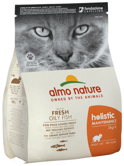 Almo Nature Holistic Maintenance gusto Pesce Azzurro per Gatti Adulti