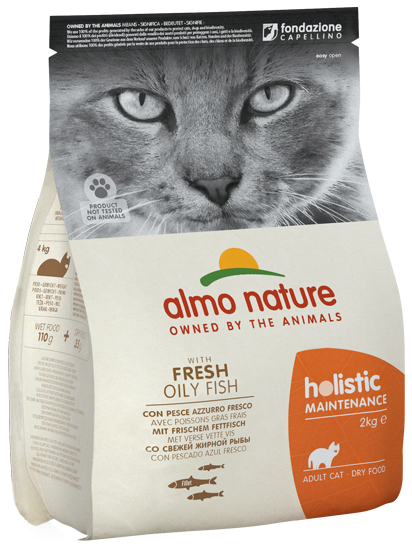 Almo Nature Holistic Maintenance gusto Pesce Azzurro per Gatti Adulti