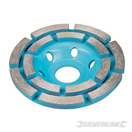 Mola diamantata di smerigliatura per smerigliatrici angolari Silverline - Eternal Brico