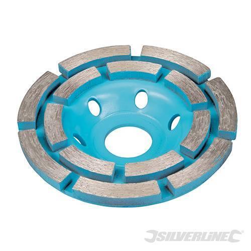 Mola diamantata di smerigliatura per smerigliatrici angolari Silverline - Eternal Brico