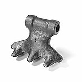 Mazza trincia lunghezza 115mm larghezza 165mm adattabile a Tortella