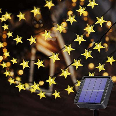 Useber Catena Luminosa Esterno Solare, 50 LED Impermeabile Luci Stringa Solare