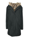 Refrigue piumino Donna R69271 EVOLUTION FUR - NERO da donna