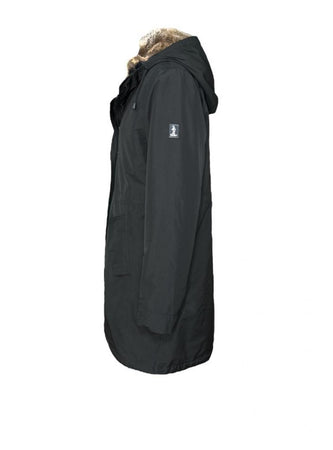 Refrigue piumino Donna R69271 EVOLUTION FUR - NERO da donna