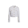 GUESS Guess - Oli White Denim Jacket G011 Giacca Pure White W2RN20 D4IF0 da donna