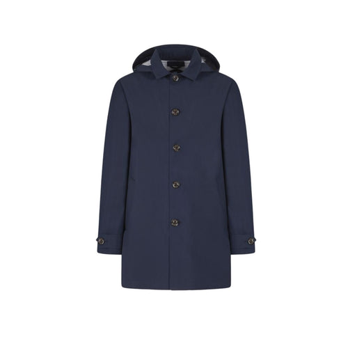 SAVE THE DUCK Save The Duck - Grin14 Benjamin Coat Capp. 90010 Blue Black D42020M da uomo