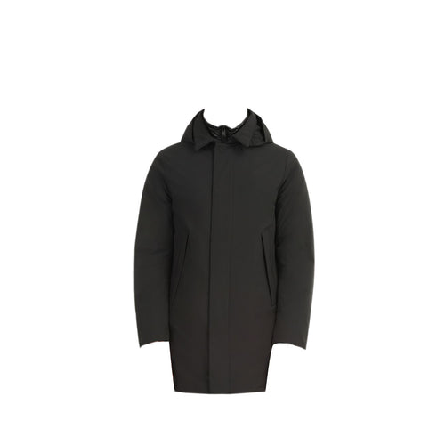Hetrego - Cappotto Edgar Nero 8K464 da uomo
